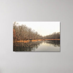 De Pond Canvas Afdruk
