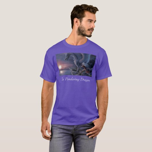 De Pondering Dragon T-Shirt (Voorkant volledig)