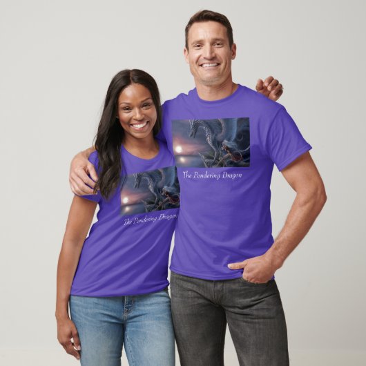 De Pondering Dragon T-Shirt (Unisex)