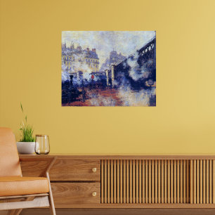 De Pont de l'Europe, Gare Saint-Lazare, Poster