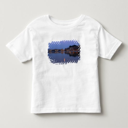 De Pont St. Benezet-brug in Avignon aan de Kinder Shirts (Voorkant)