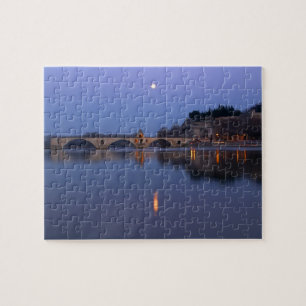 De Pont St. Benezet-brug in Avignon aan de Legpuzzel