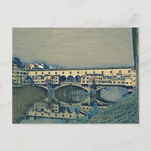 De Ponte Vecchio Card Briefkaart (Voorkant)