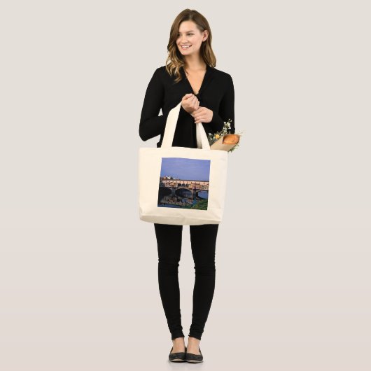 De Ponte Vecchio Grote Tote Bag (Voorkant (model))