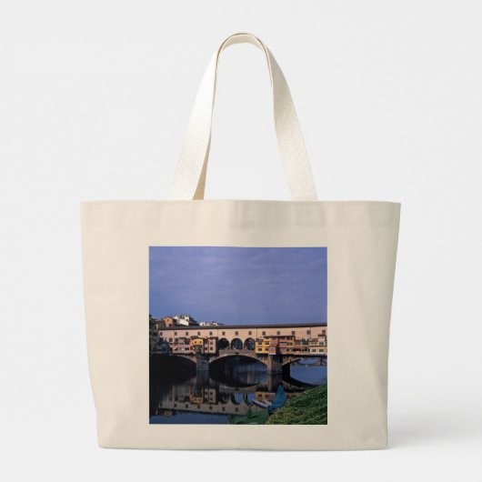 De Ponte Vecchio Grote Tote Bag (Achterkant)