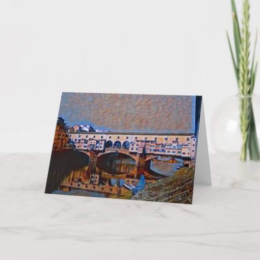 De Ponte Vecchio Kaart (Voorkant)