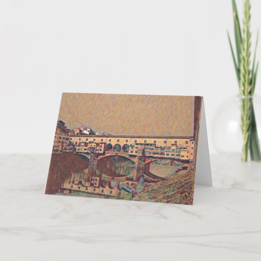 De Ponte Vecchio Kaart (Voorkant)