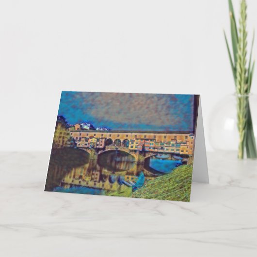 De Ponte Vecchio Kaart (Voorkant)