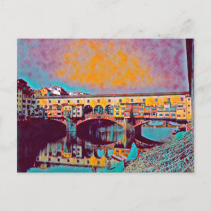 De Ponte Vecchio-kaart Briefkaart