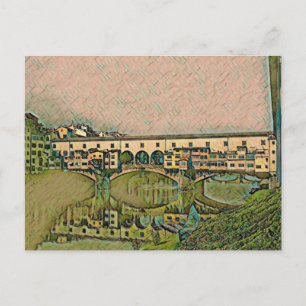 De Ponte Vecchio-kaart Briefkaart