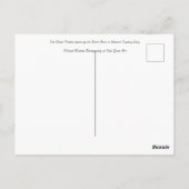 De Ponte Vecchio-kaart Briefkaart (Achterkant)