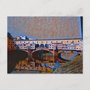 De Ponte Vecchio-kaart Briefkaart