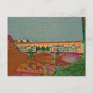 De Ponte Vecchio-kaart Briefkaart