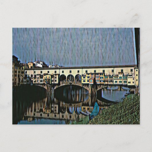 De Ponte Vecchio-kaart Briefkaart (Voorkant)
