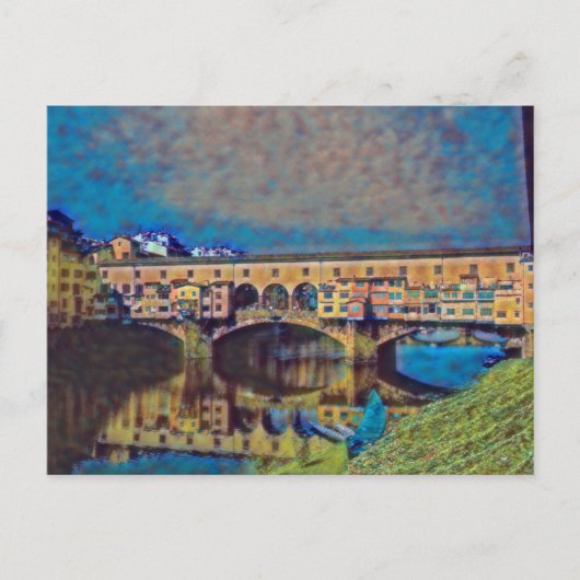 De Ponte Vecchio-kaart Briefkaart (Voorkant)