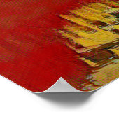 De Ponte Vecchio-kaart Poster (Hoek)