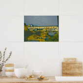 De Ponte Vecchio-kaart Poster (Keuken)