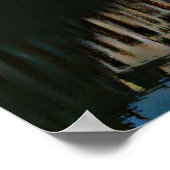 De Ponte Vecchio-kaart Poster (Hoek)