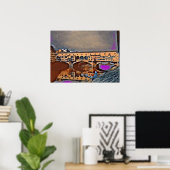 De Ponte Vecchio Poster (Thuiskantoor)