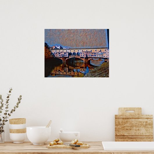 De Ponte Vecchio Poster (Keuken)