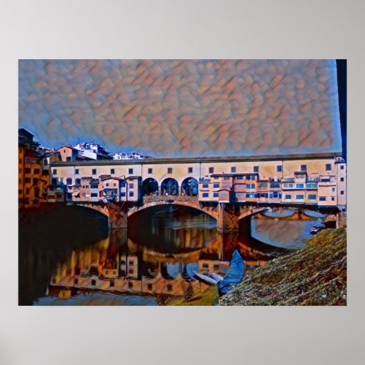 De Ponte Vecchio Poster (Voorkant)