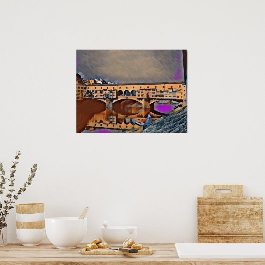 De Ponte Vecchio Poster (Keuken)