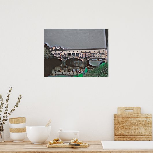 De Ponte Vecchio Poster (Keuken)