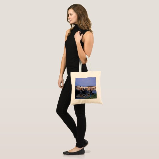 De Ponte Vecchio Tote Bag (Voorkant (model))