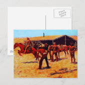 De Pony Express Briefkaart (Voorkant / Achterkant)