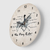 De Pony Rider Grote Klok (Hoek)