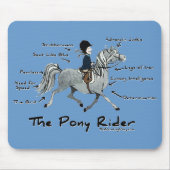 De Pony Rider Muismat (Voorkant)