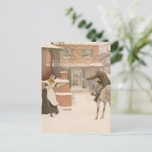 De pooier van Robert Walker Macbeth begroeten Briefkaart (Staand voorkant)