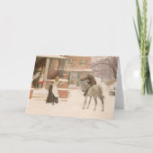 De pooier van Robert Walker Macbeth begroeten Feestdagen Kaart (Voorkant)