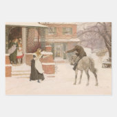 De pooier van Robert Walker Macbeth begroeten Inpakpapier Vel (Voorkant 3)