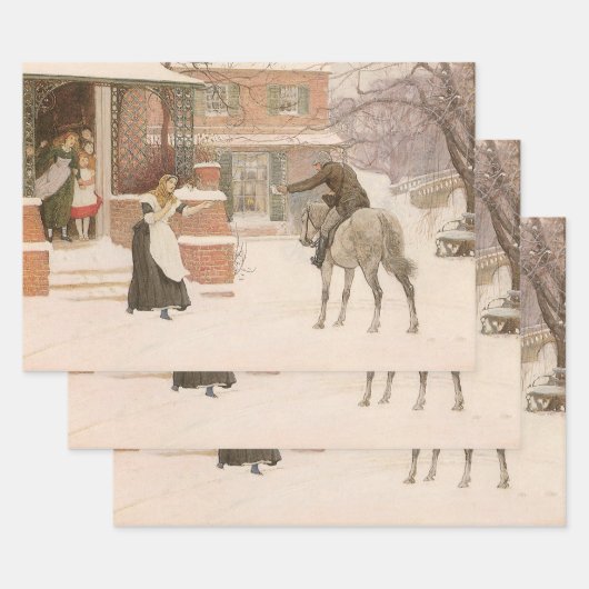 De pooier van Robert Walker Macbeth begroeten Inpakpapier Vel (Set)