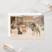 De pooier van Robert Walker Macbeth begroeten Kaart (Voorkant / Achterkant in situ)