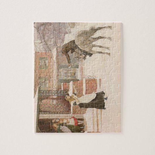 De pooier van Robert Walker Macbeth begroeten Legpuzzel (Verticaal)