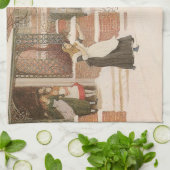 De pooier van Robert Walker Macbeth begroeten Theedoek (Gevouwen)