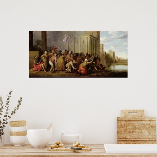 De pool bij Bethesda Poster (Keuken)