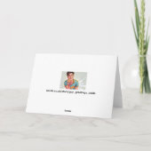 De Pool Boy Groeten Kaart (Achterkant)