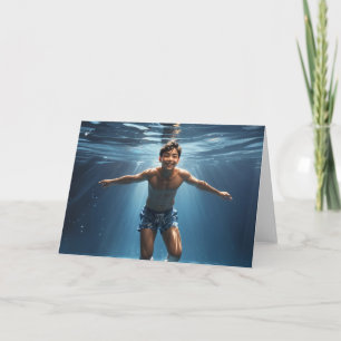 De Pool Boy Groeten Kaart