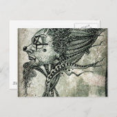 De pool briefkaart (Voorkant / Achterkant)