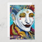 De pool feestdagenkaart (Voorkant / Achterkant)