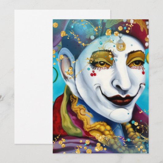 De pool feestdagenkaart (Voorkant / Achterkant)