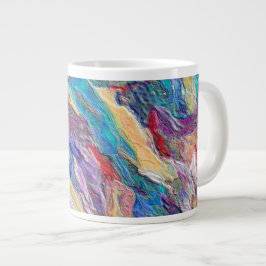 De pool grote koffiekop