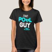 De Pool Guy Zwemcoach Trainer Zwemmer S T-shirt (Voorkant)