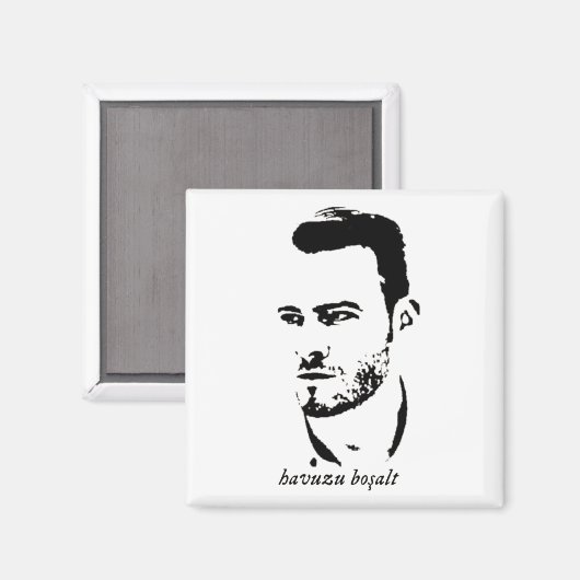 De pool tekenen magneet (Voorkant / Achterkant)