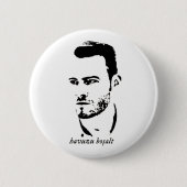 De pool tekenen ronde button 5,7 cm (Voorkant)