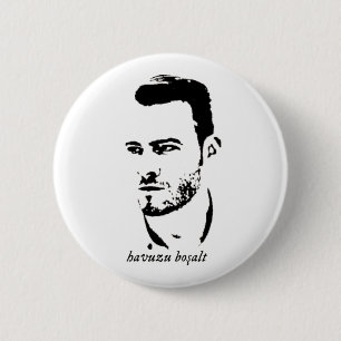 De pool tekenen ronde button 5,7 cm