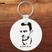 De pool tekenen sleutelhanger (Voorkant)